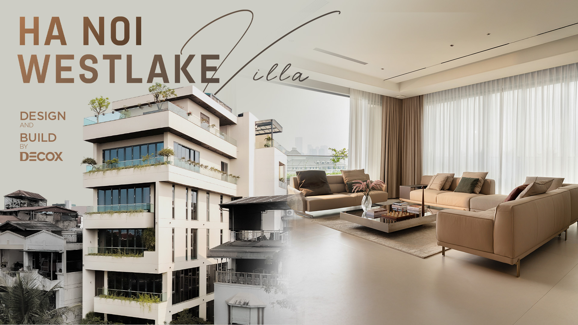 Thiết kế kiến trúc Ha Noi Westlake Villa