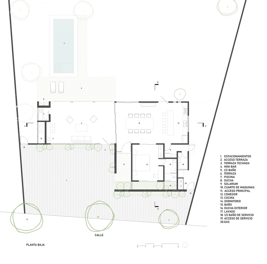 Tuyển tập TOP 10 Mẫu mặt bằng biệt thự 1 tầng đẹp, tiện nghi 2024