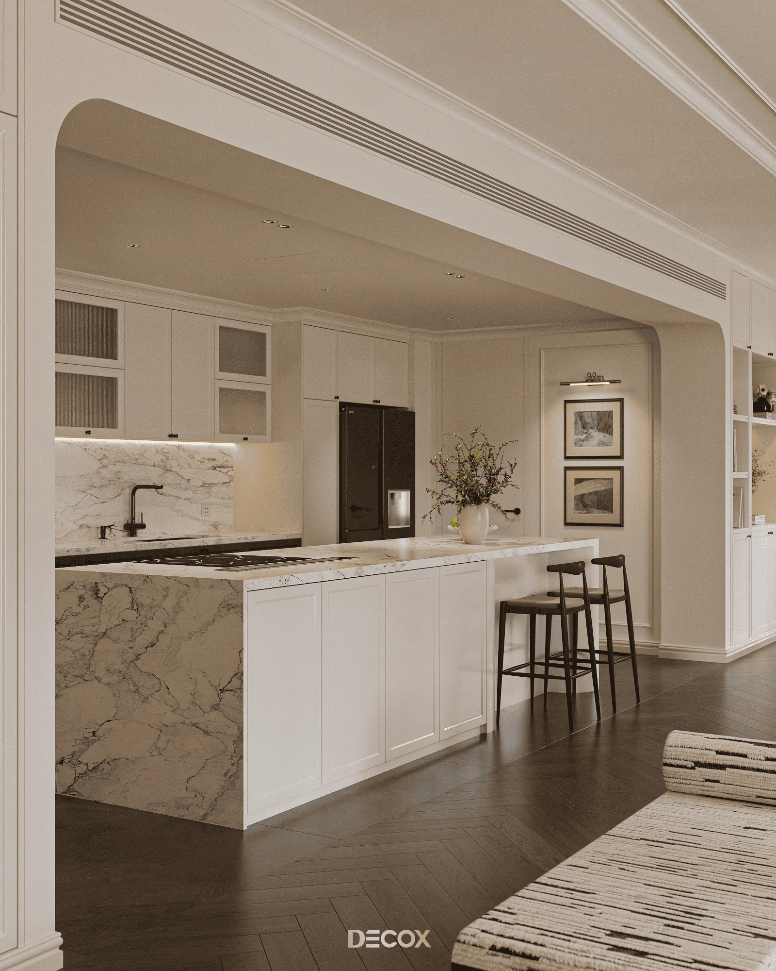 thiết kế biệt thự mini 2 tầng