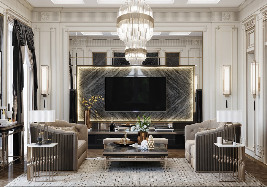 Phong cách tân cổ điển – Xu hướng thiết kế sang trọng và đẳng cấp