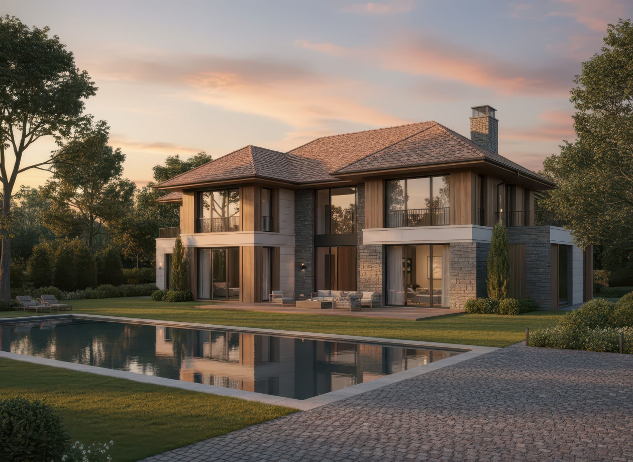 34+ Mẫu nhà 2 tầng mái Thái 100m2 đơn giản, hiện đại xu hướng 2026