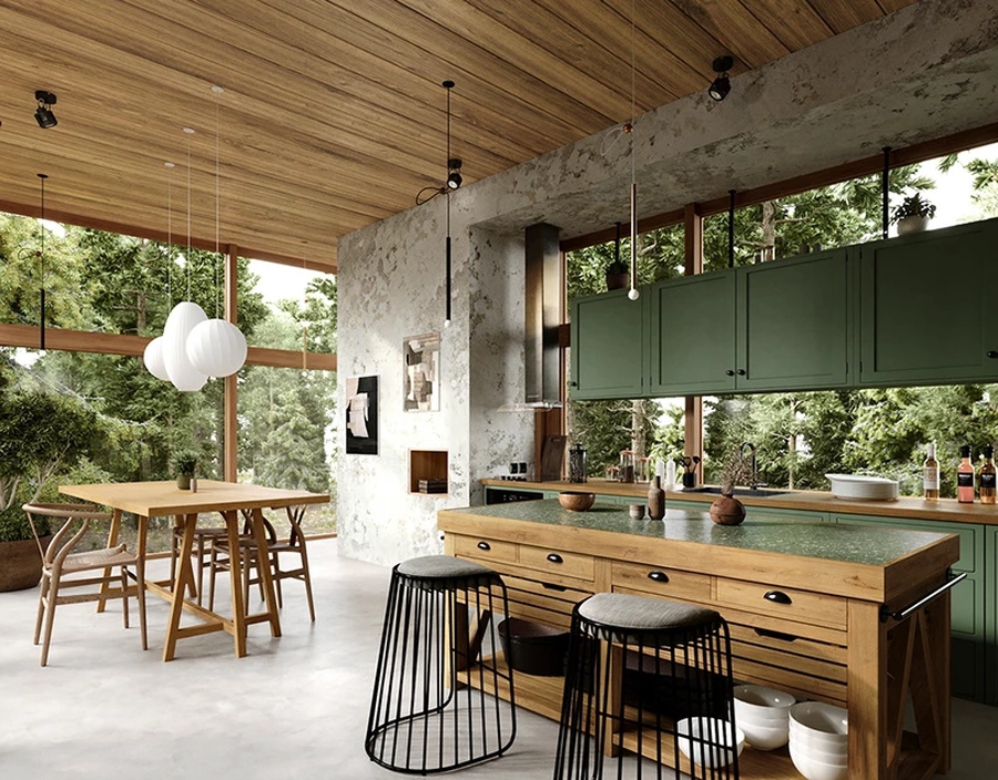 Phong cách Eco là gì? Xu hướng sống xanh Eco-Chic trong nội thất