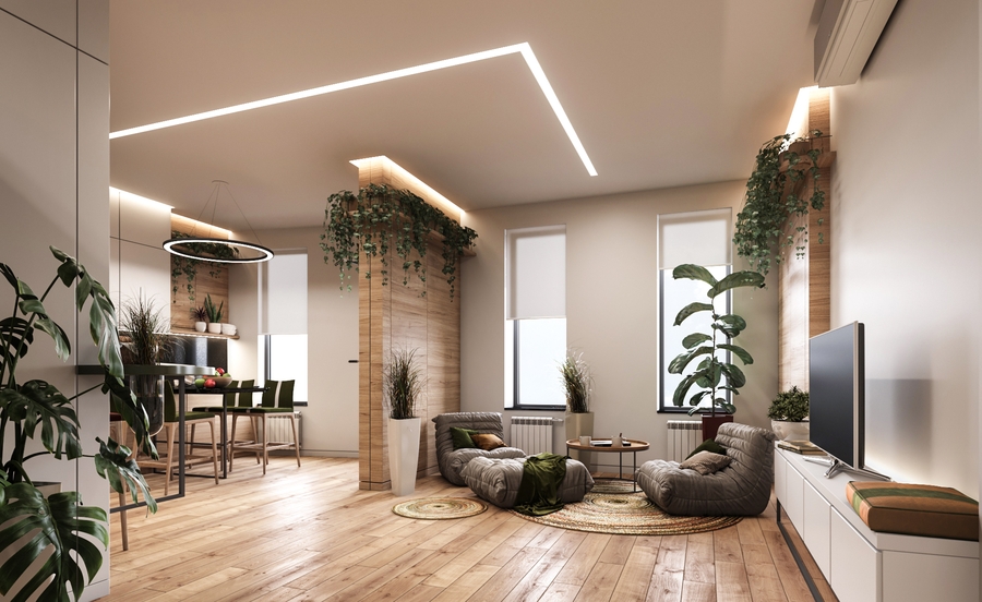 Phong cách Eco là gì? Xu hướng sống xanh Eco-Chic trong nội thất