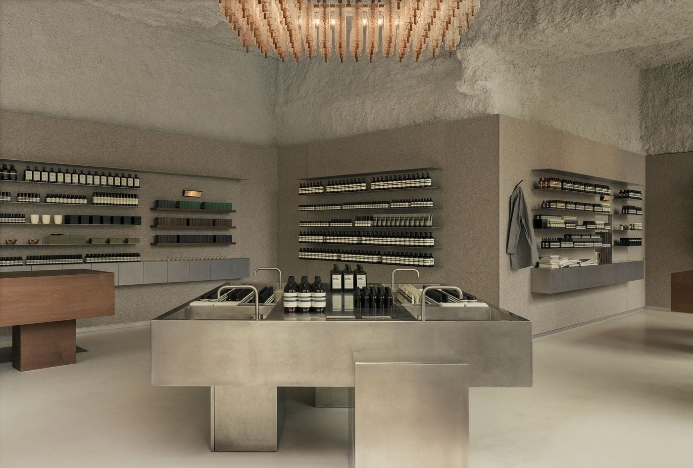 thiết kế shop mỹ phẩm