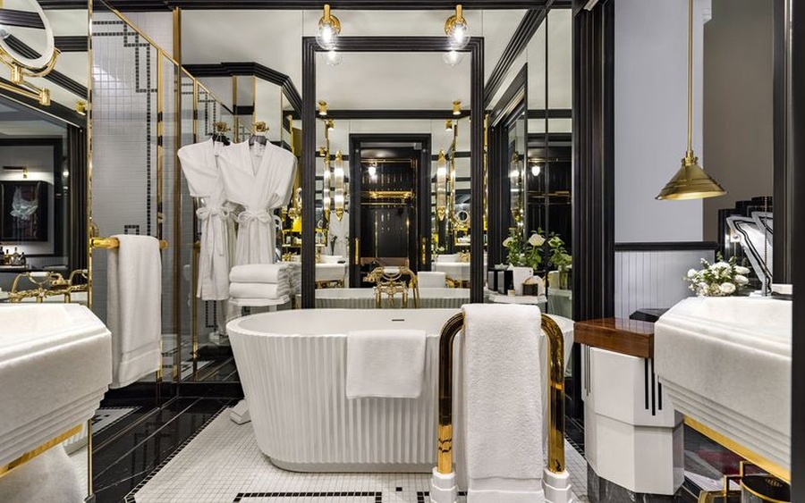 Tiêu chuẩn thiết kế phòng ngủ khách sạn 5 sao cao cấp chi tiết