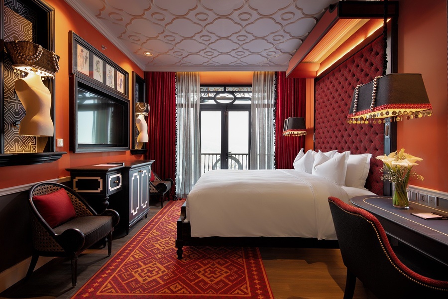 Tiêu chuẩn thiết kế phòng ngủ khách sạn 5 sao cao cấp chi tiết