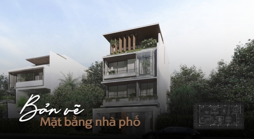 10+ Mẫu bản vẽ mặt bằng nhà phố đẹp nên tham khảo trước khi xây nhà