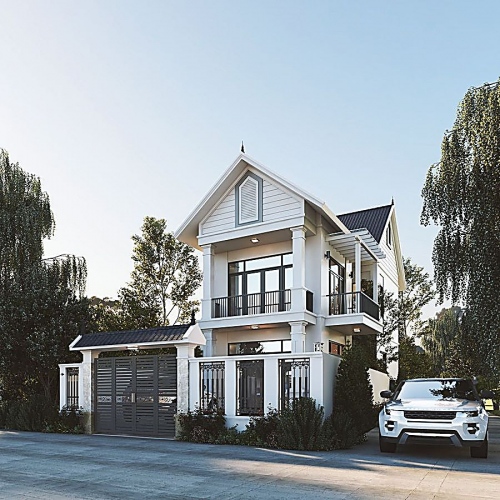 1001+ Mẫu nhà ống mái Thái có thiết kế đẹp, tiện nghi nhất