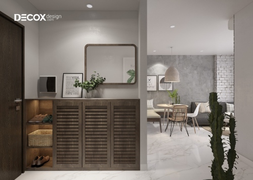 25 mẫu tủ giày chung cư đẹp cho không gian sống thêm phần ấn tượng