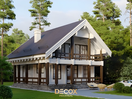 34+ Mẫu nhà 2 tầng mái Thái 100m2 đơn giản, hiện đại xu hướng 2026