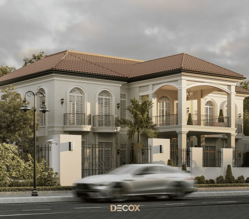 50+ Mẫu nhà 2 tầng tân cổ điển ấn tượng, đẹp đẳng cấp