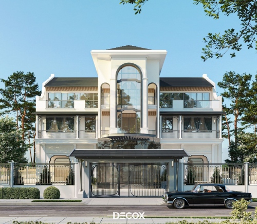 99+ Mẫu thiết kế biệt thự 3 tầng đẹp, kiến trúc hiện đại, sang trọng