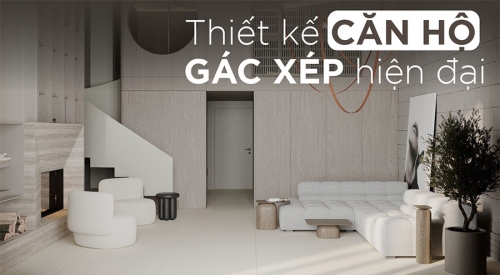 Căn hộ mái Thái được thiết kế theo phong cách gác xép mới lạ, hiện đại