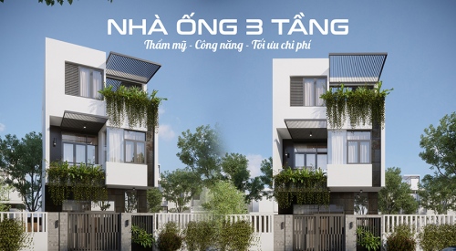 [HOT 2026] 20+ Mẫu nhà ống 3 tầng đẹp, hiện đại tối ưu chi phí đầu tư