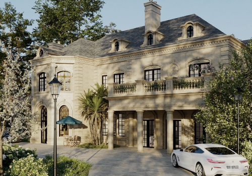 Kiến trúc biệt thự Merose Villa 1300m2