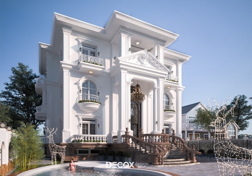 Kiến trúc biệt thự Sanctuary Villa 1100m2
