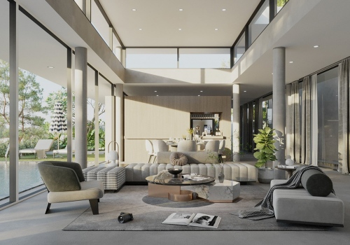 Nội thất biệt thự Sol Villa 1600m2