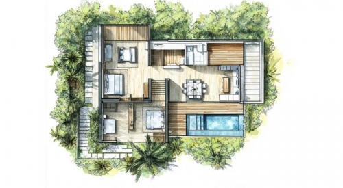 Tuyển tập TOP 10 Mẫu mặt bằng biệt thự 1 tầng đẹp, tiện nghi 2026