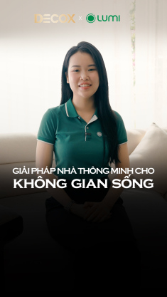 Giải pháp nhà thông minh cho không gian sống